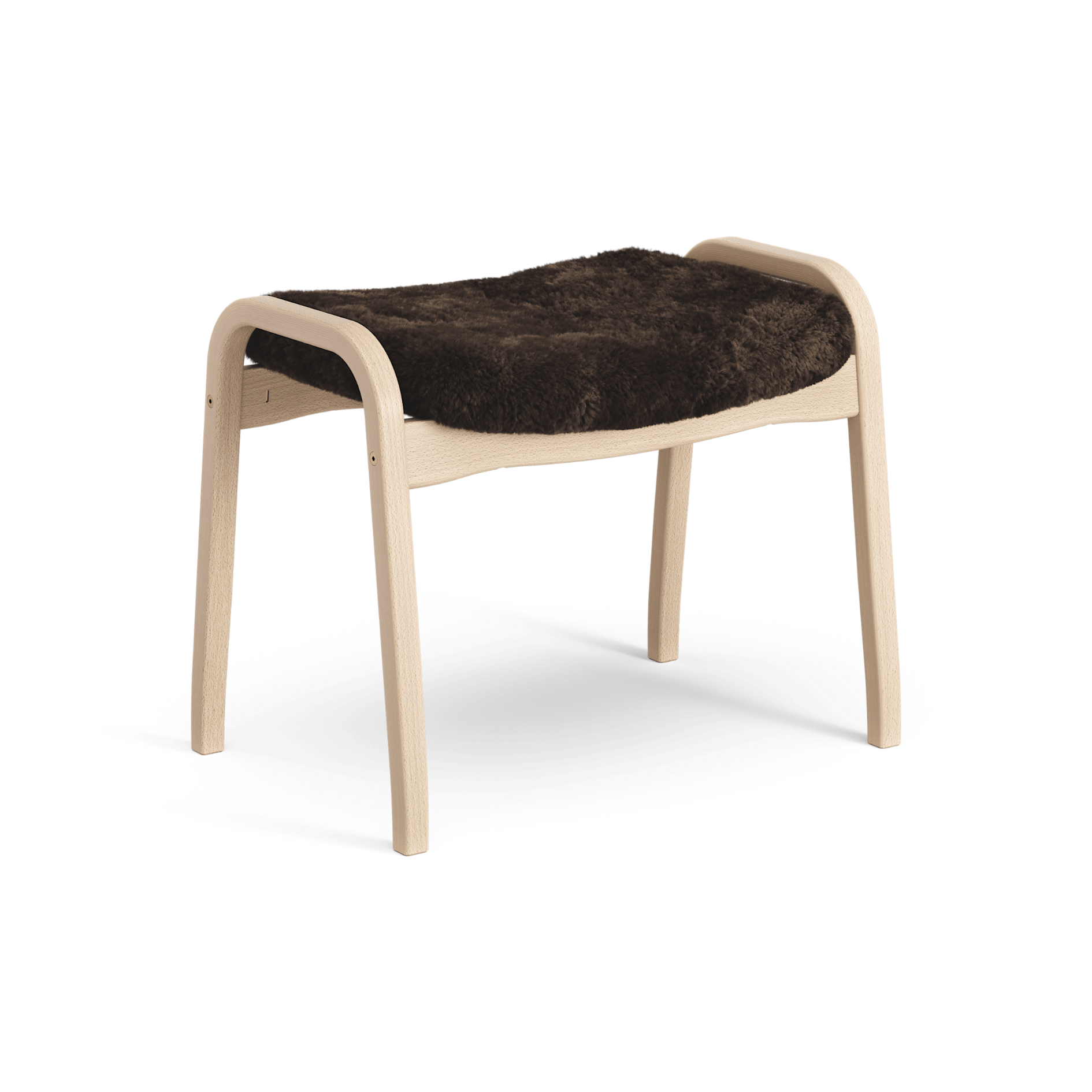 Lamino Footstool Beech